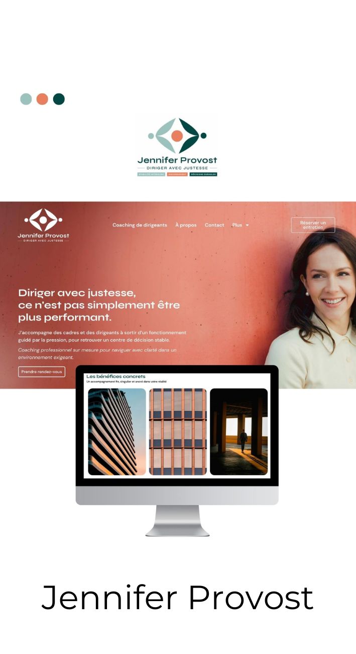 conseil branding sabine rainard pour jennifer provost Réalisation Sabine Rainard - Vigo Talents