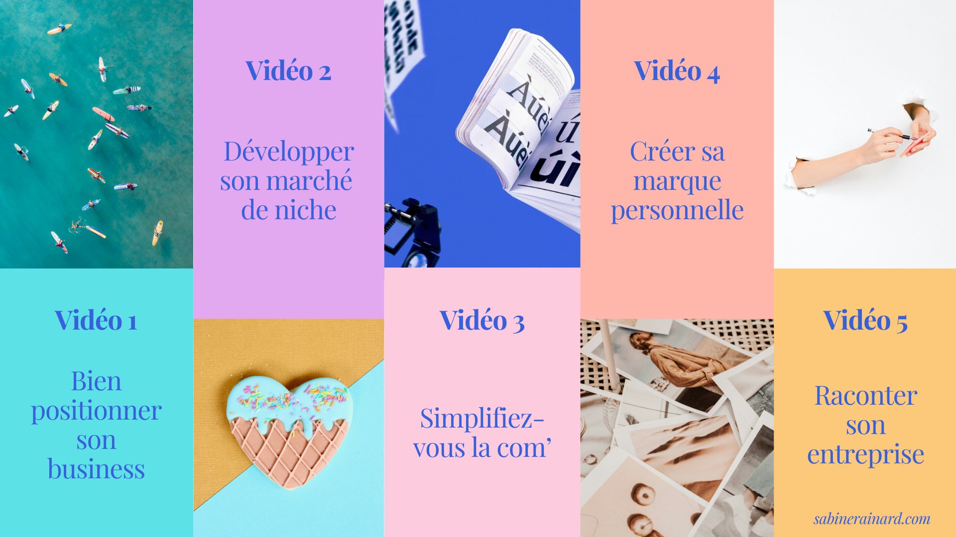créer une marque originale avec sabine rainard